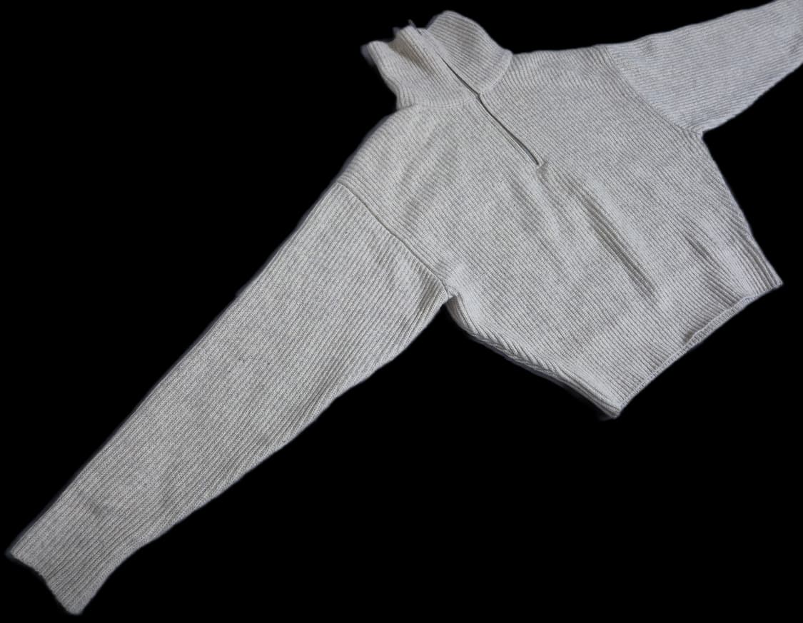 무신사스탠다드 램스울 니트 하프 집업 XS 상품이미지10