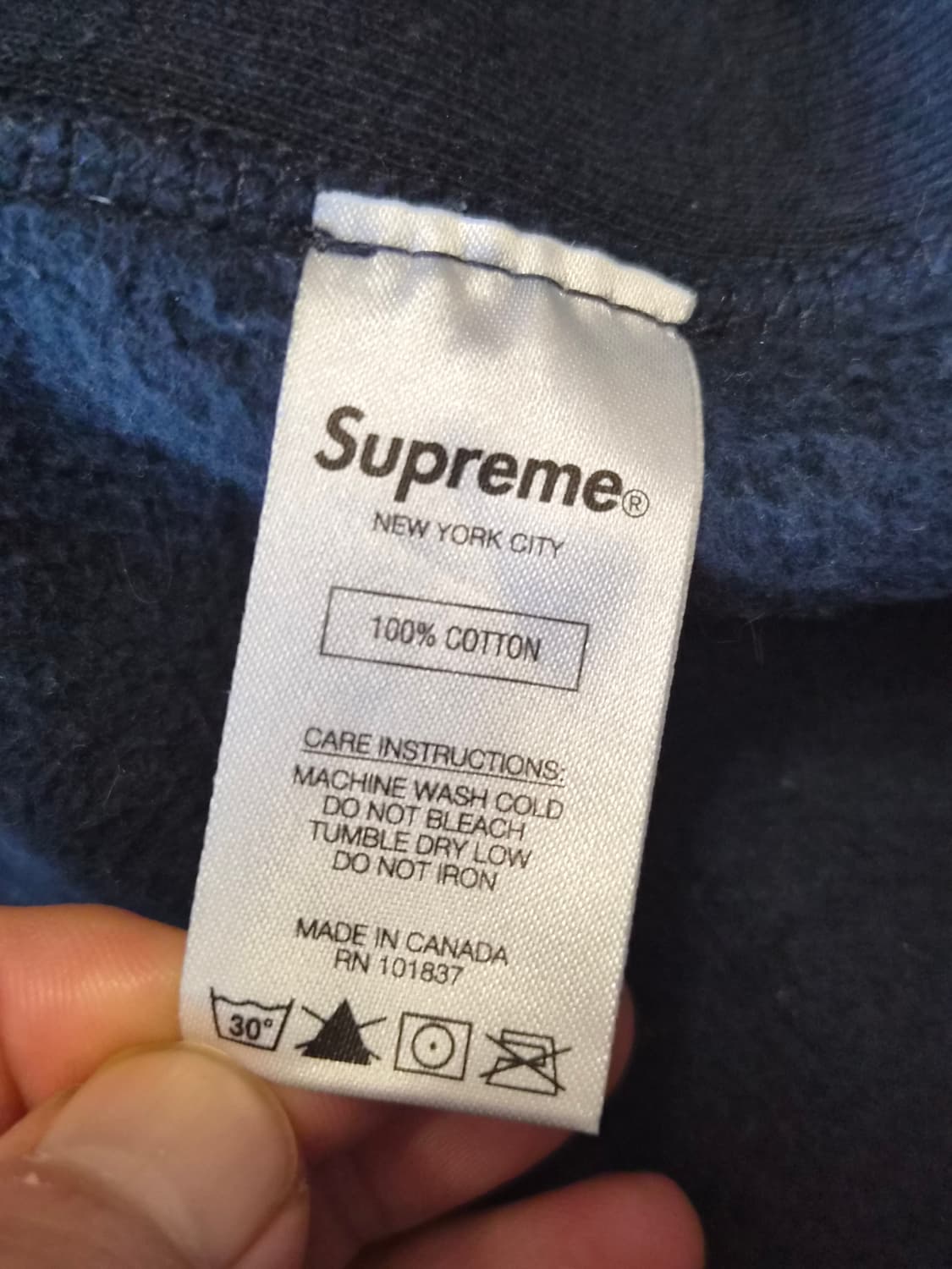 (정품) 슈프림 S로고 후드티 L사이즈(명품 남자 맨투맨 후드집업) 상품이미지4