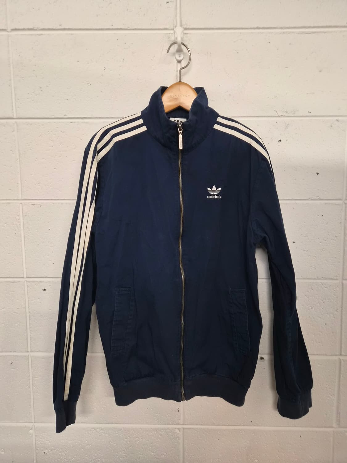 S) 아디다스 코튼 우븐 트랙탑 팝니다 상품이미지1