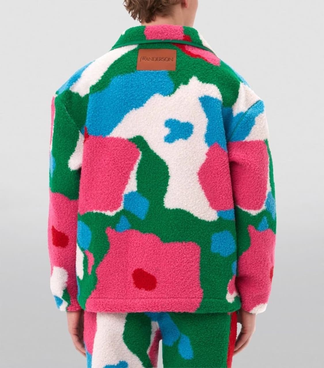 @새상품@ JW앤더슨 오버사이즈 플리스 자켓 멀티컬러 상품이미지3