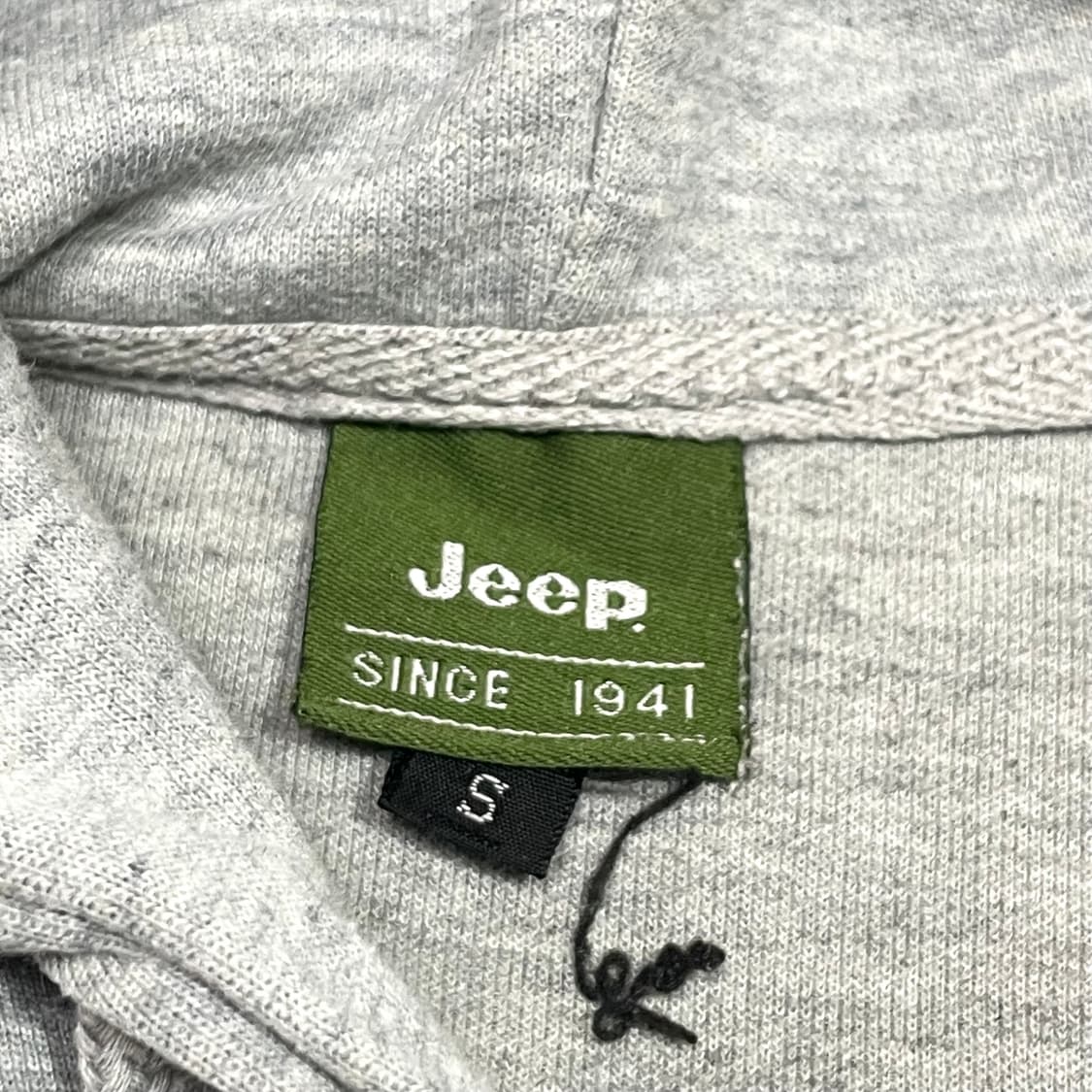 지프 스펠로고 그레이 후드티셔츠 여성S 상품이미지3