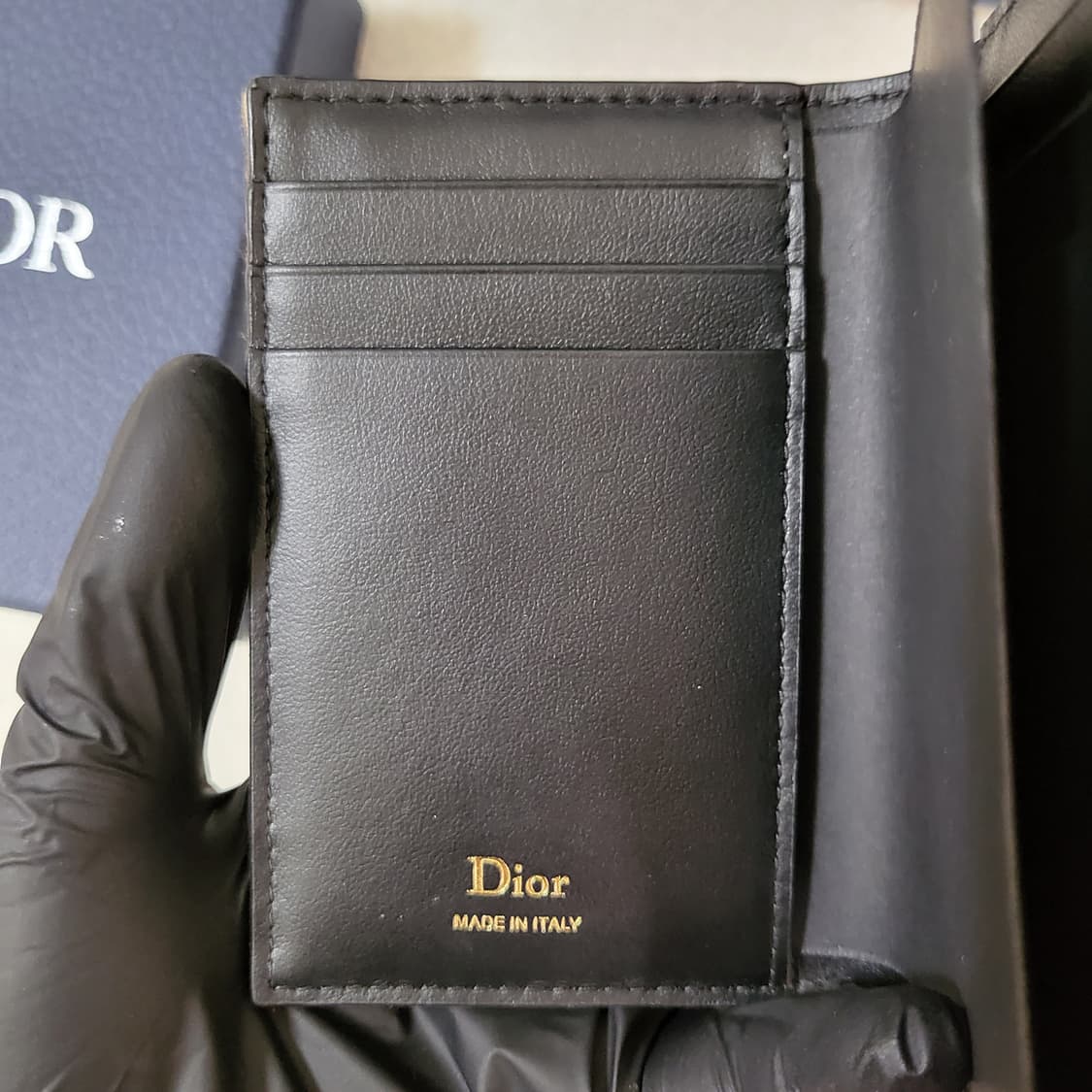 [유일매물/새상품급] 디올 오블리크 오거나이저 카드지갑 브라운 상품이미지5