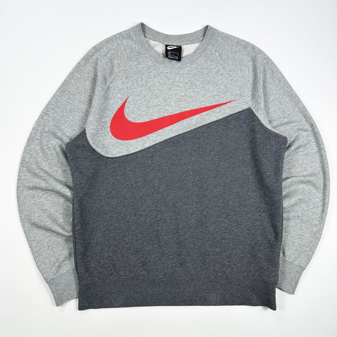 나이키 빅스우시 차콜 그레이 하프 맨투맨 (M) 상품이미지2