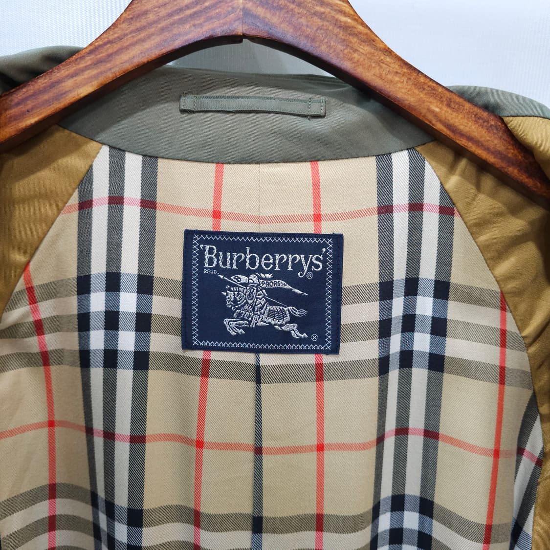 빈티지 버버리 트렌치코트- 우먼프리 ,맨즈95정도 상품이미지8