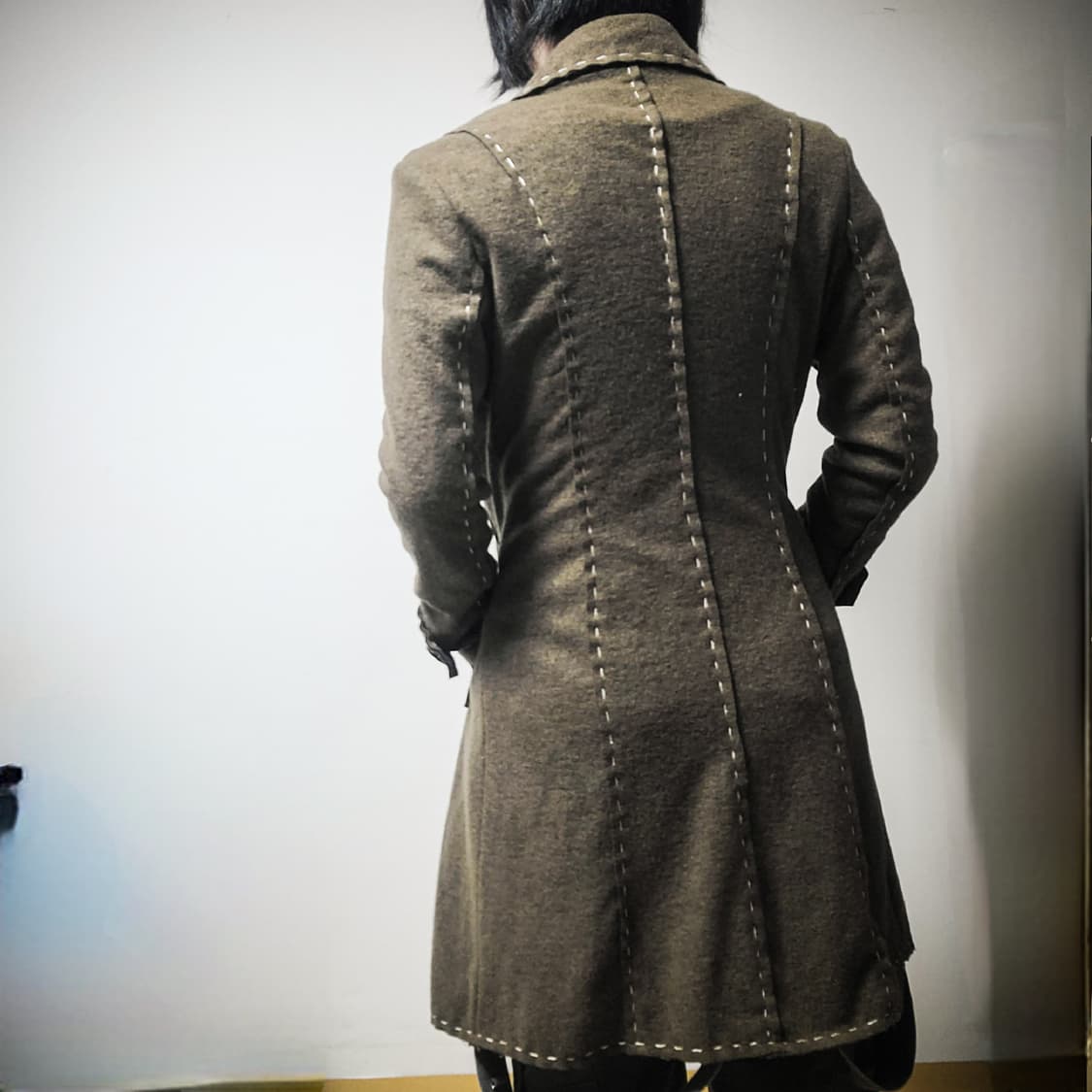 '00s Handmade Stitch Long Tail Jacket 상품이미지3