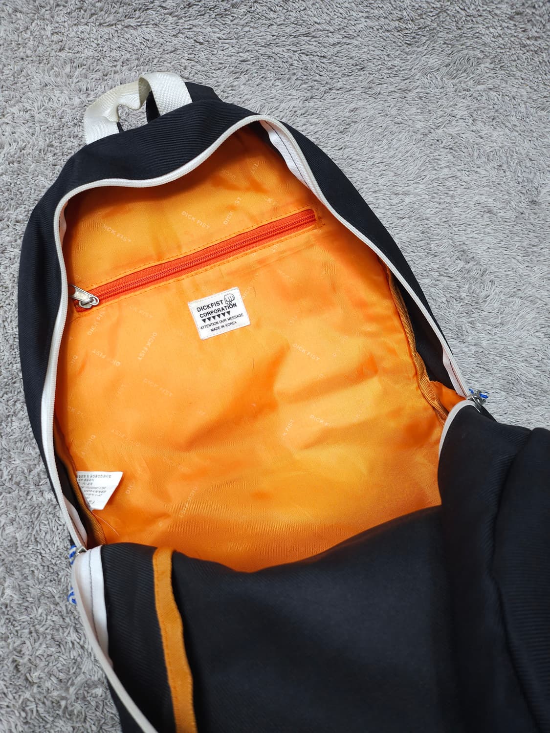 DICKFIST 블랙 백팩 상품이미지4