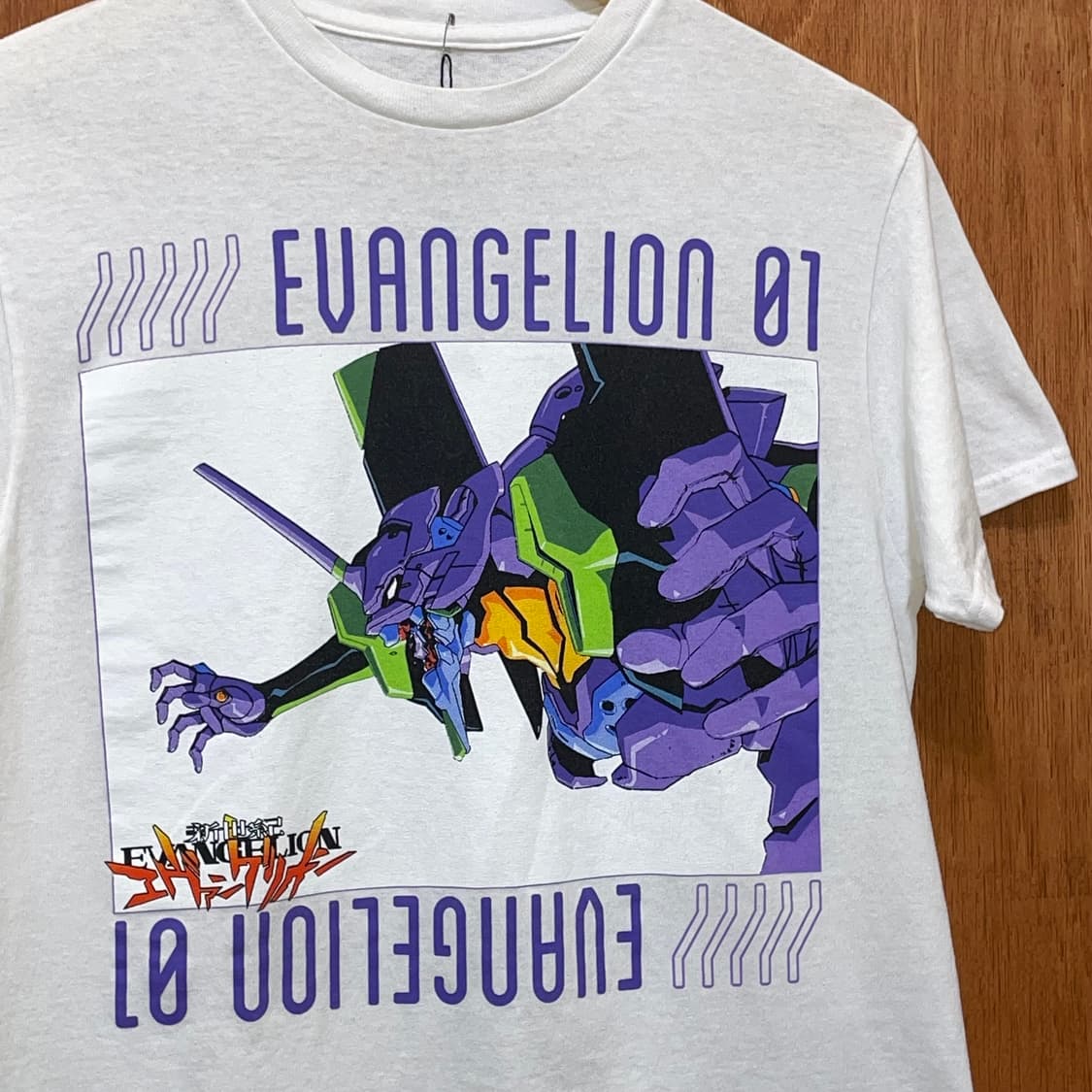 (S) EVANGELION 에반게리온 빈티지 반팔 상품이미지2