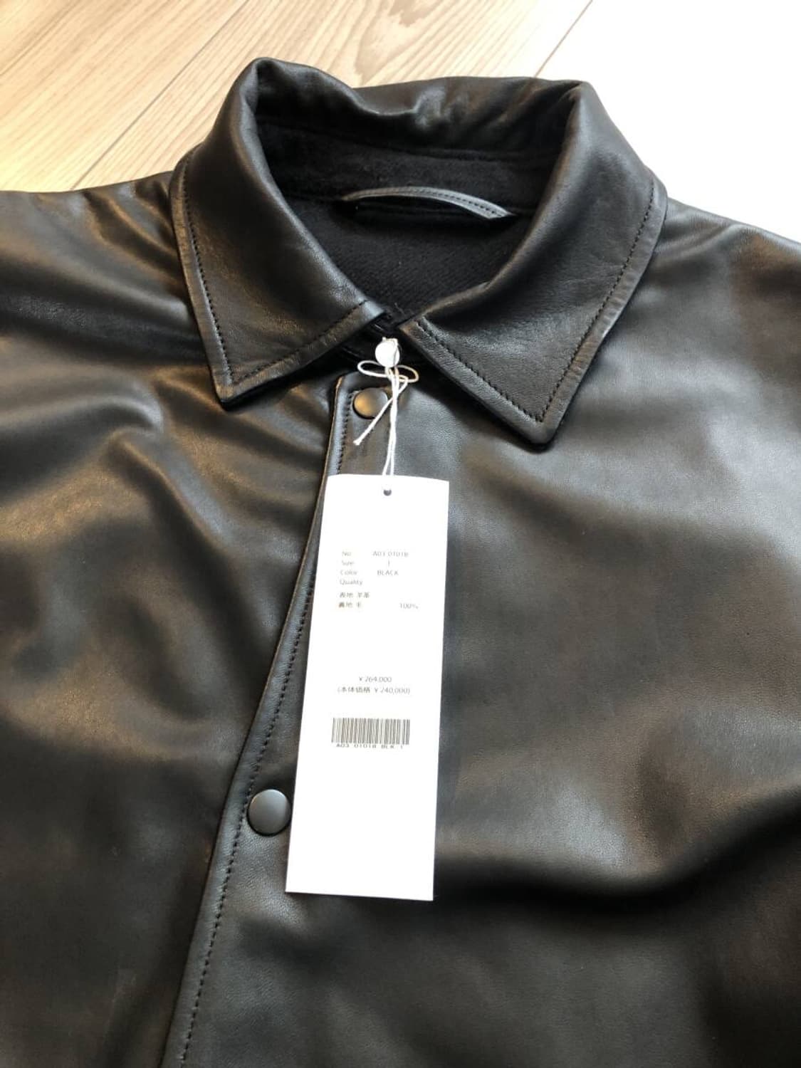 24aw 양가죽 코치자켓 상품이미지9