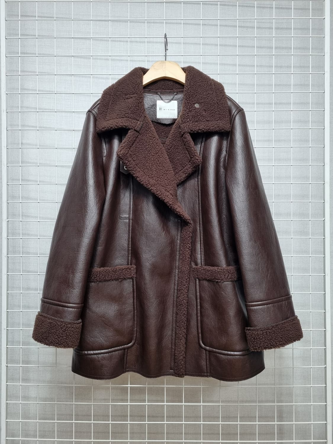 (택포) 잇미샤 에코 무스탕 상품이미지1