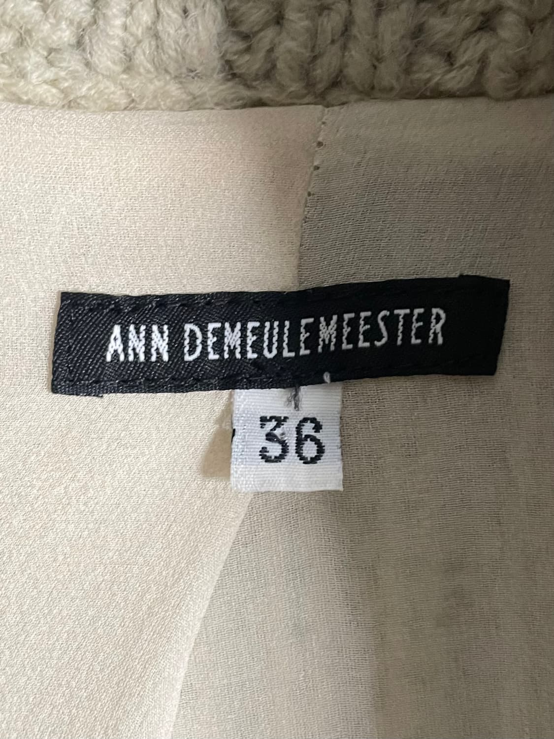 앤 드뮐미스터 우먼스 하이넥 알파카 코트 (on.575)   상품이미지8