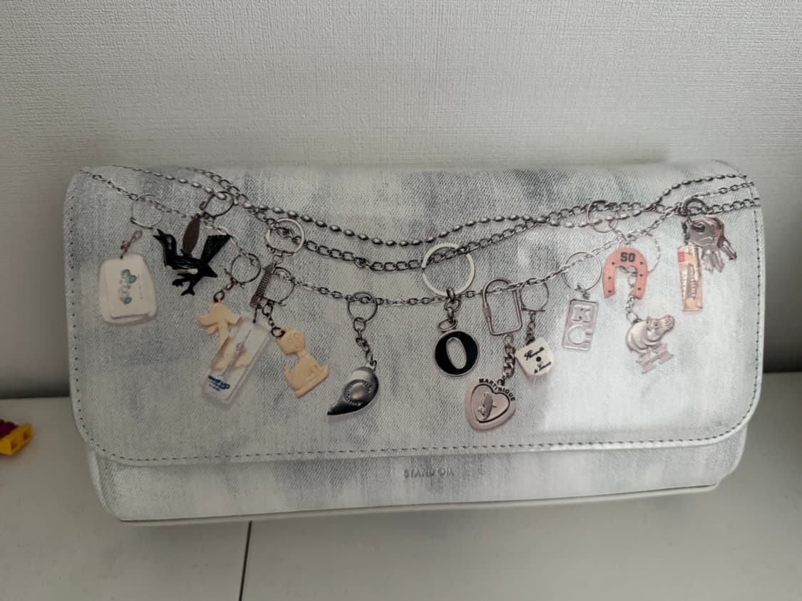 Stand oil Butter Bag• 버터백 / 그래픽 데님 상품이미지3