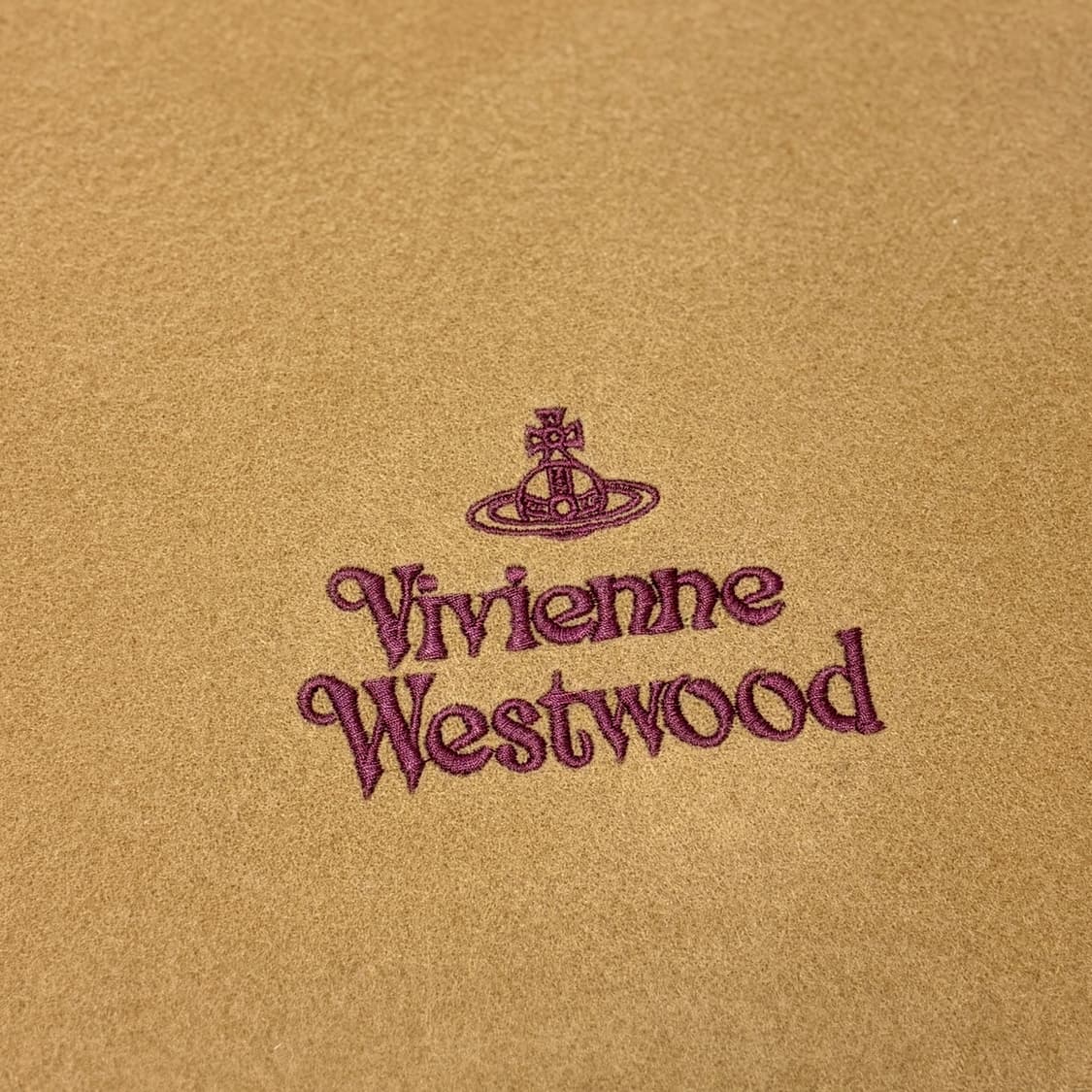 비비안웨스트우드 로고 울 머플러 상품이미지4