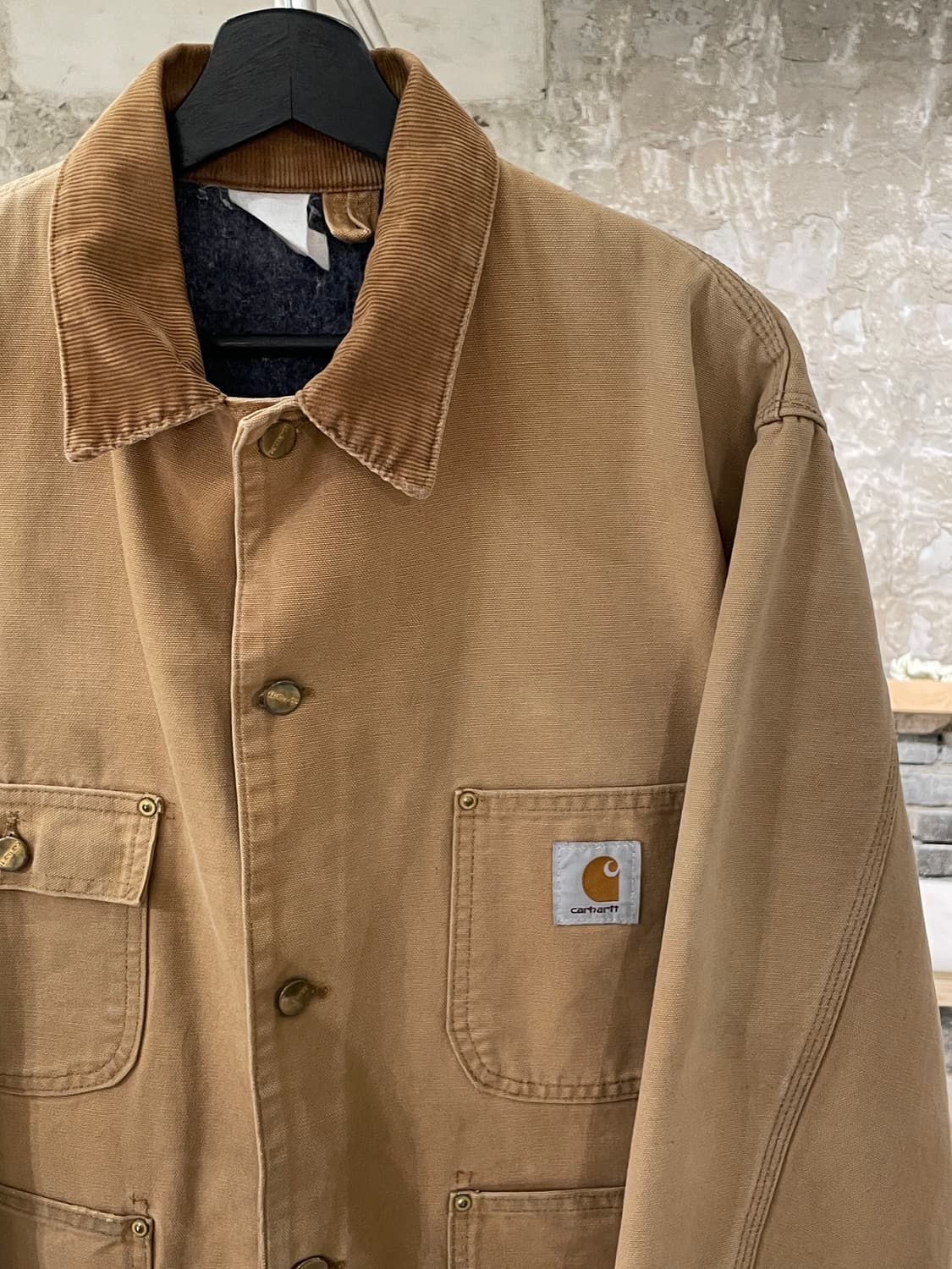 칼하트 베이지 멀티 포켓 초어 자켓 상품이미지3