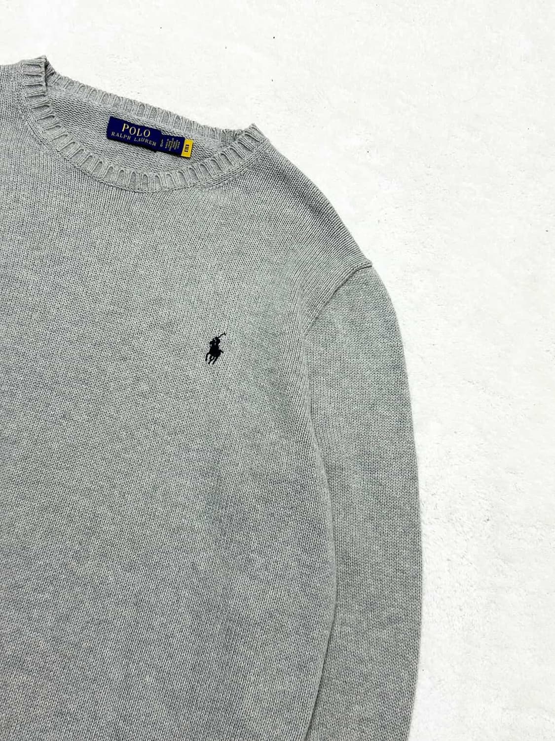 폴로 신형 네이비포니 그레이 니트 상품이미지4