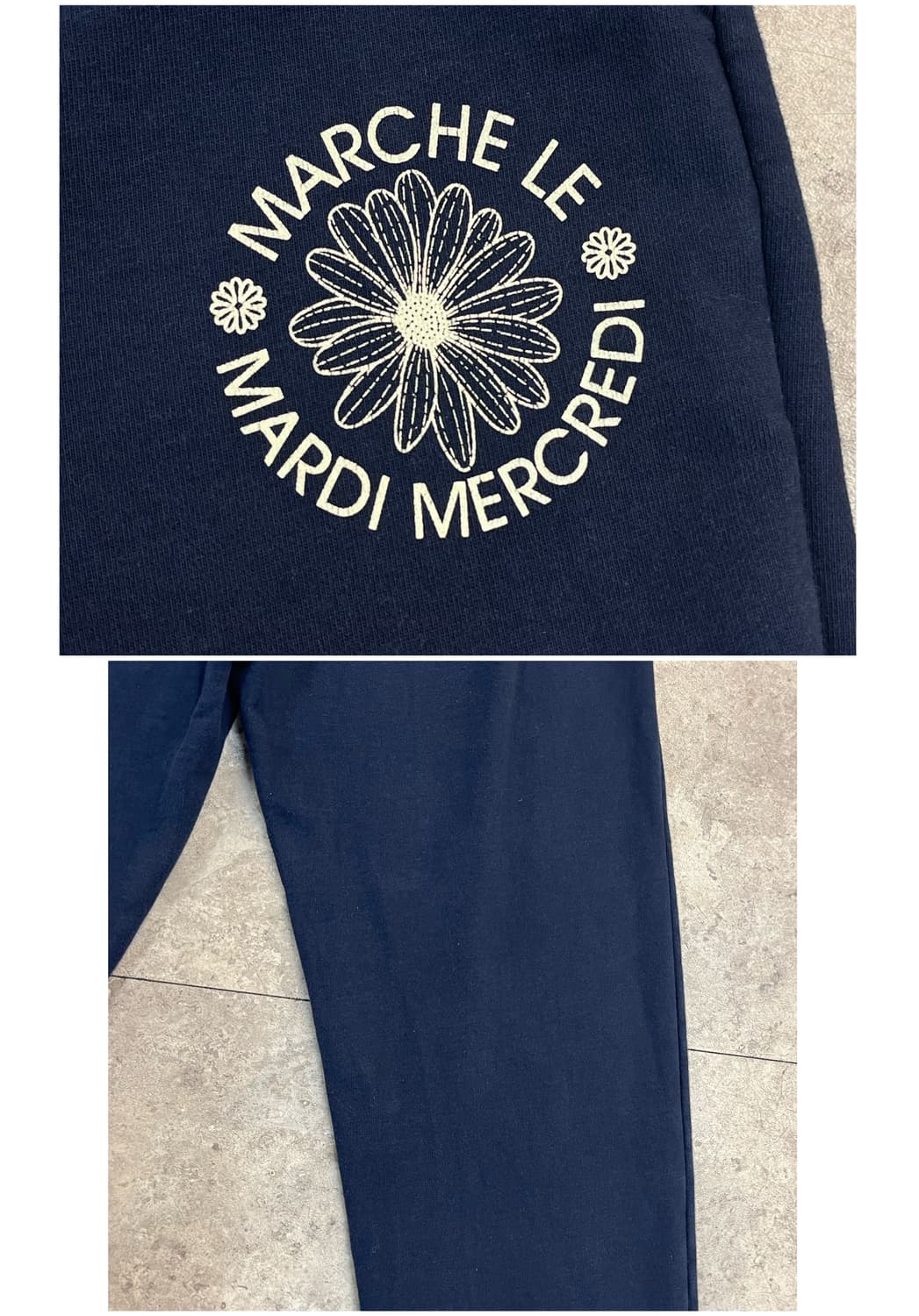 마르디 메르크디 스웻 조거 팬츠 네이비 M #csz3651 상품이미지10