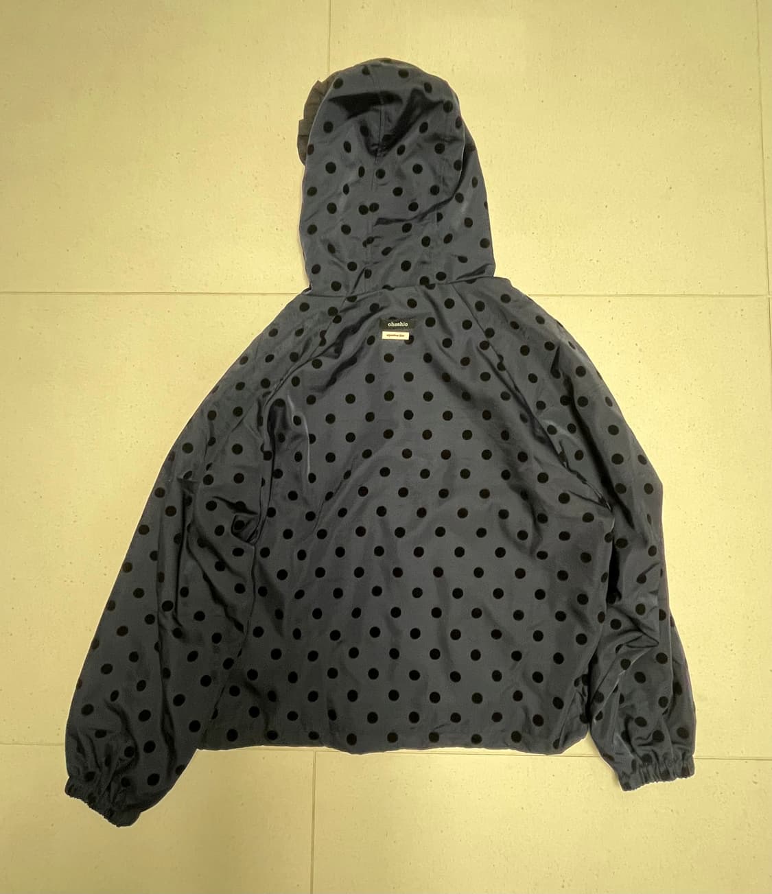 오헤시오 dot frill hooded windbreaker jumper 상품이미지6