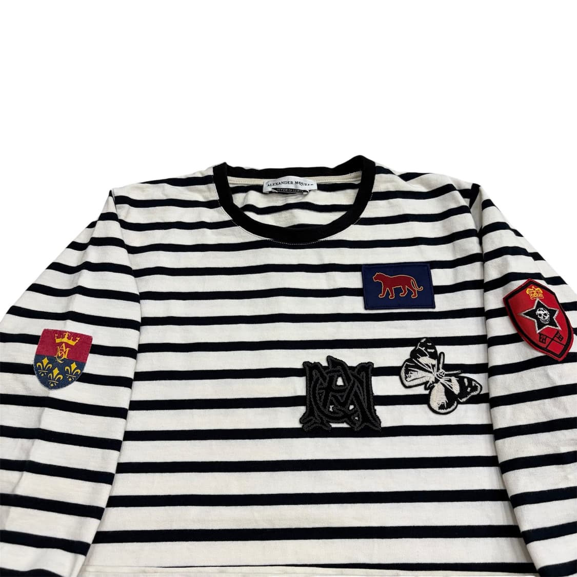 알렉산더맥퀸 스트라이프 긴팔 티셔츠 (L) 상품이미지3