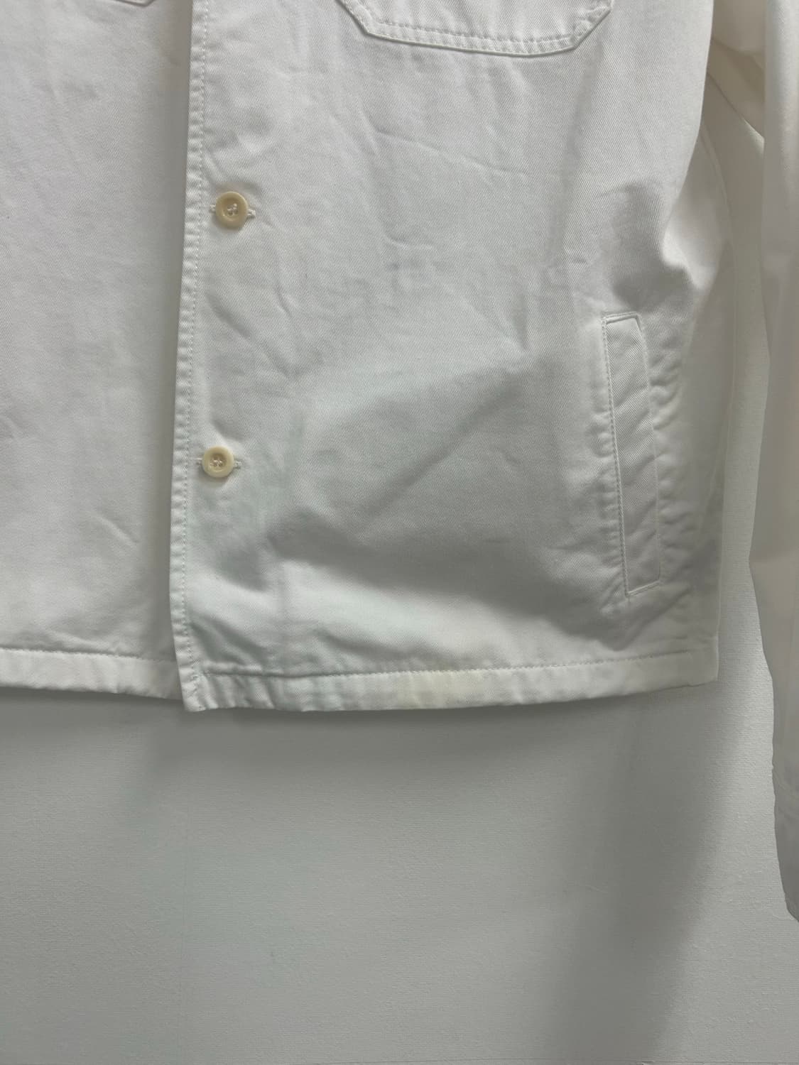 Masion Margiela trucker jacket white 상품이미지4