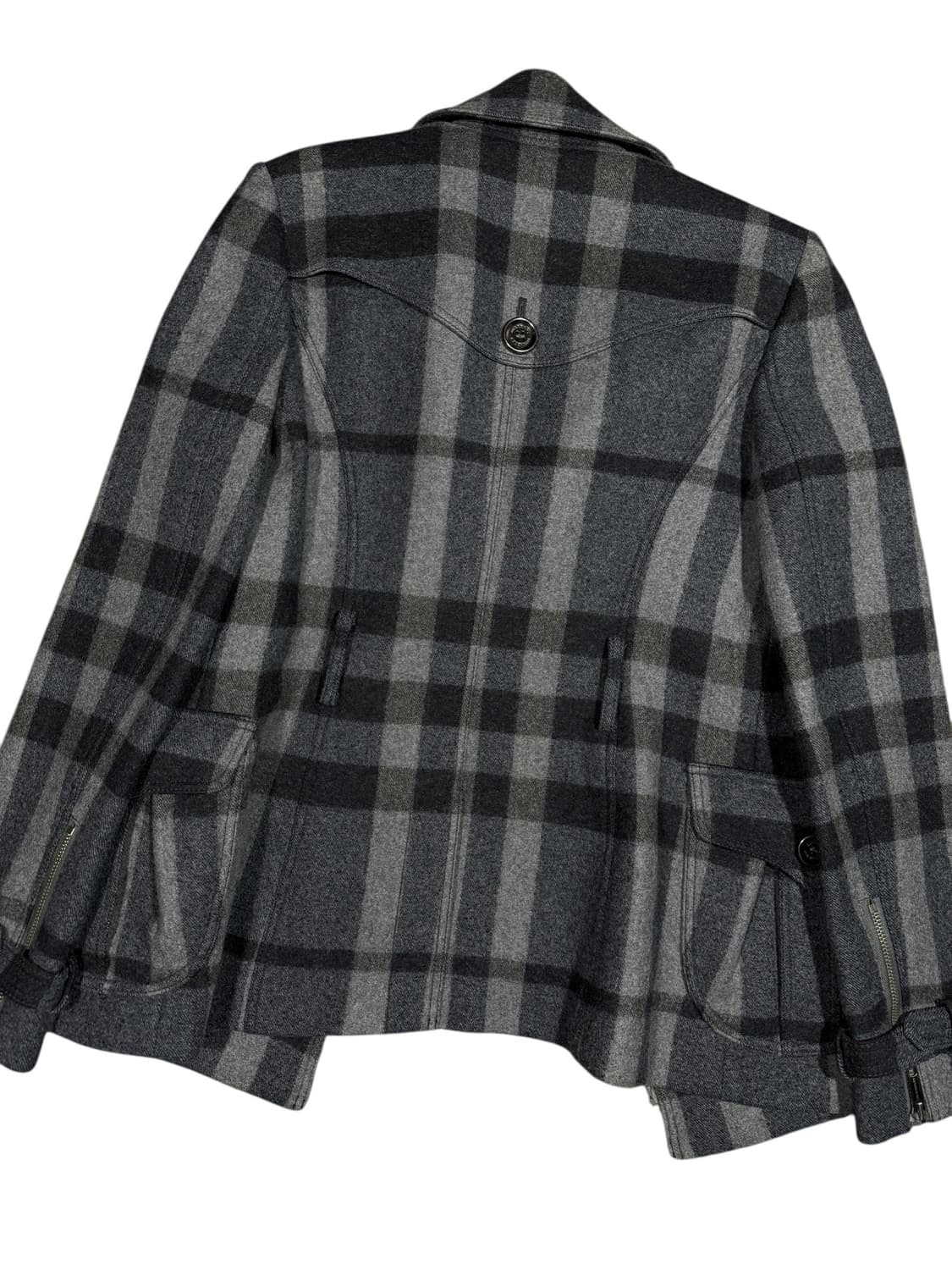 Burberry 버버리 2way 울 더블 자켓 상품이미지4