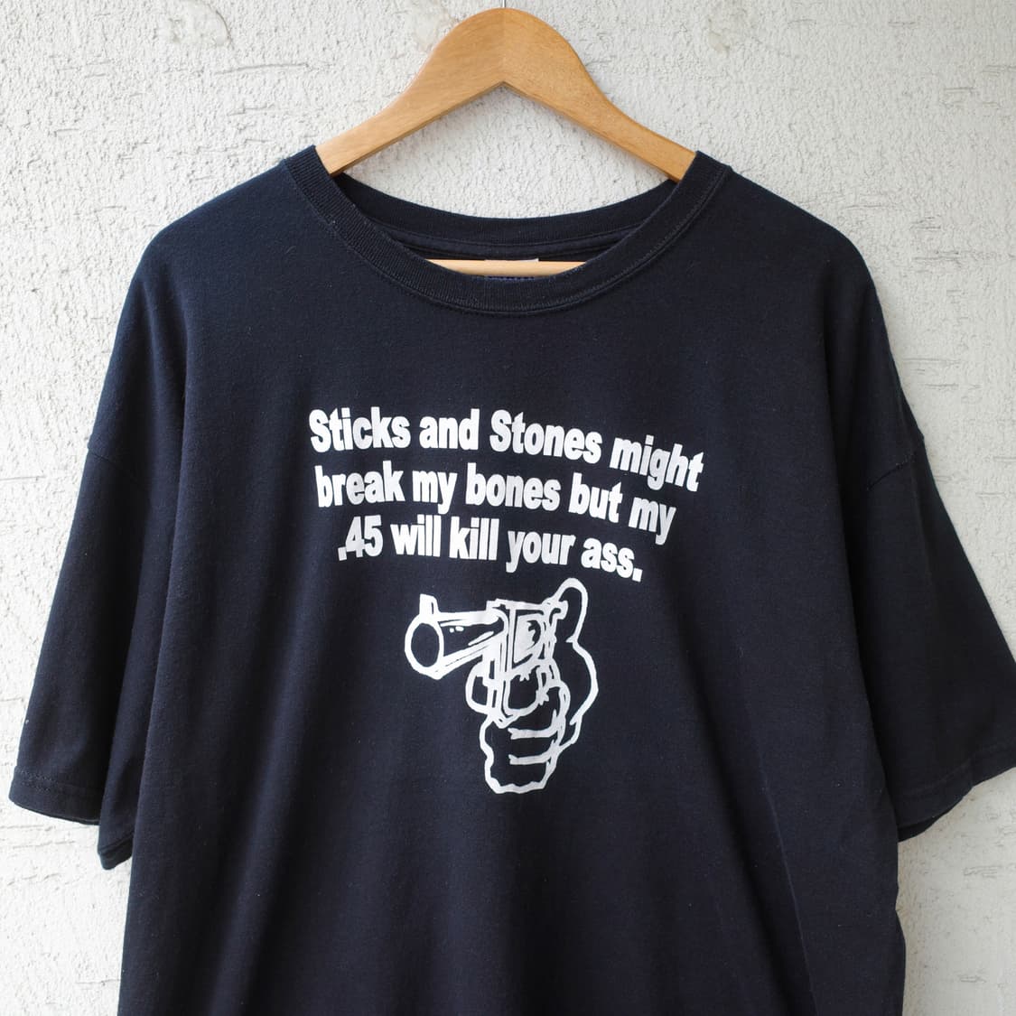 2000's "45 Gun Graphic" 빈티지 티셔츠 상품이미지2