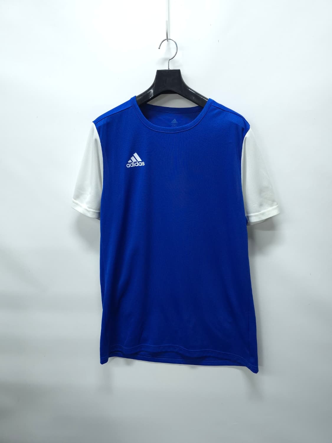 아디다스 에스트로 19 블루 반팔 티셔츠 2XL 상품이미지1