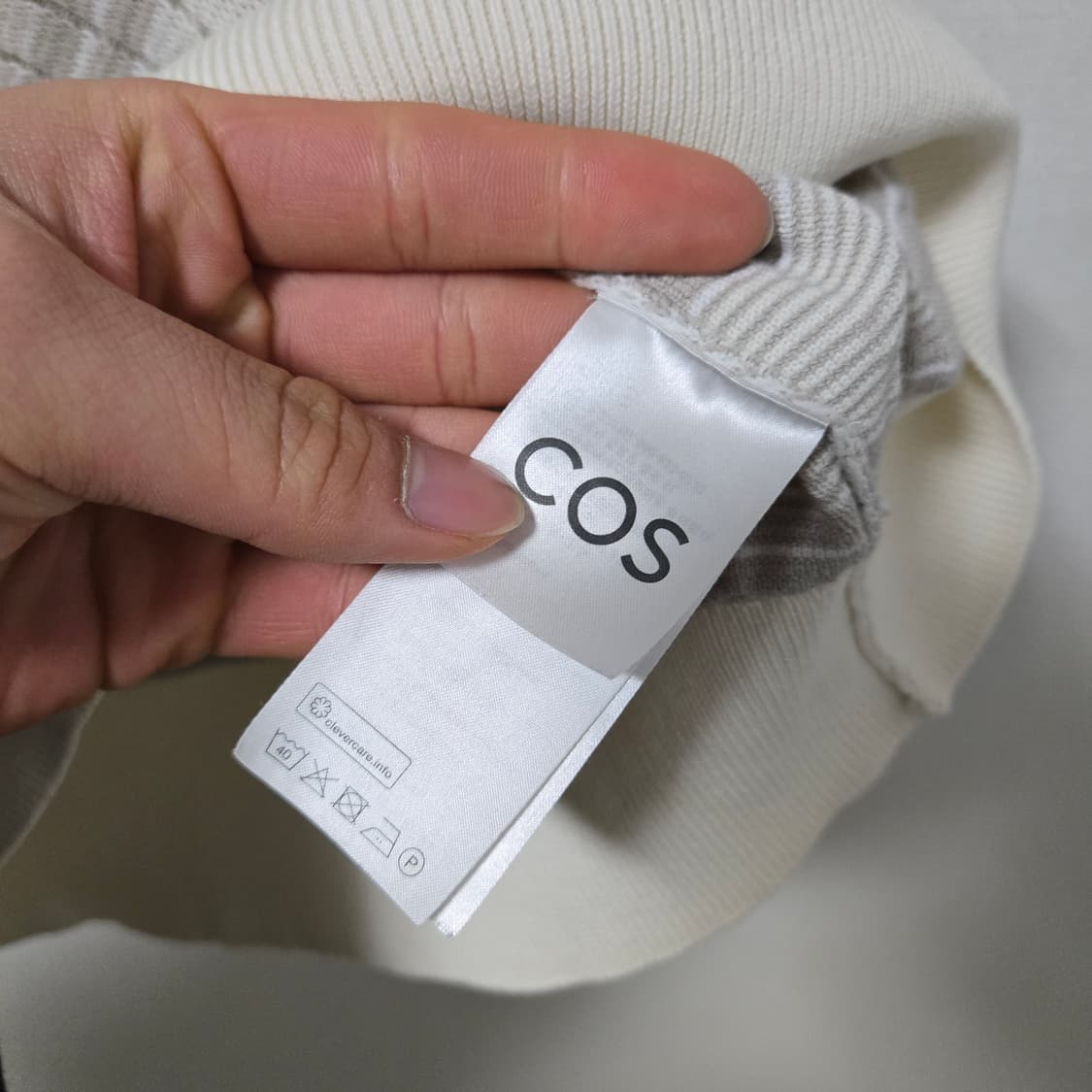 코스 자카드 니트 베스트 / 남성 조끼/ 여성 조끼 베스트 상품이미지4