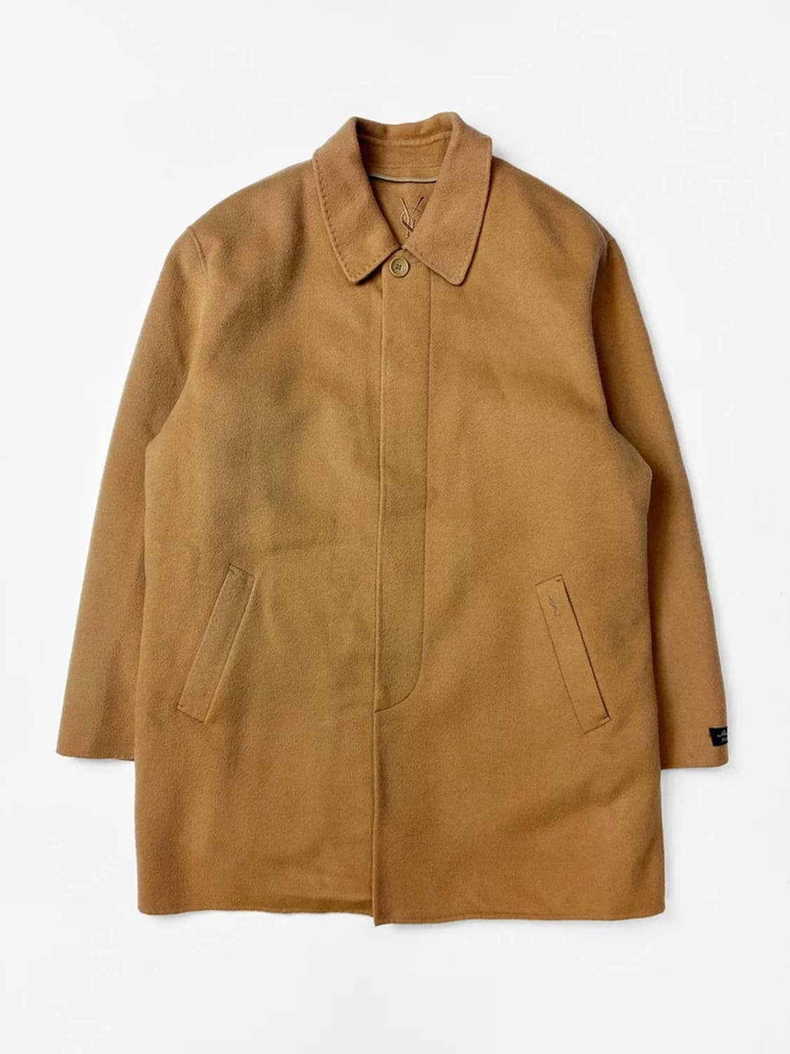 생로랑 YSL 00s 울 핸드메이드 코트 PN5442 상품이미지1