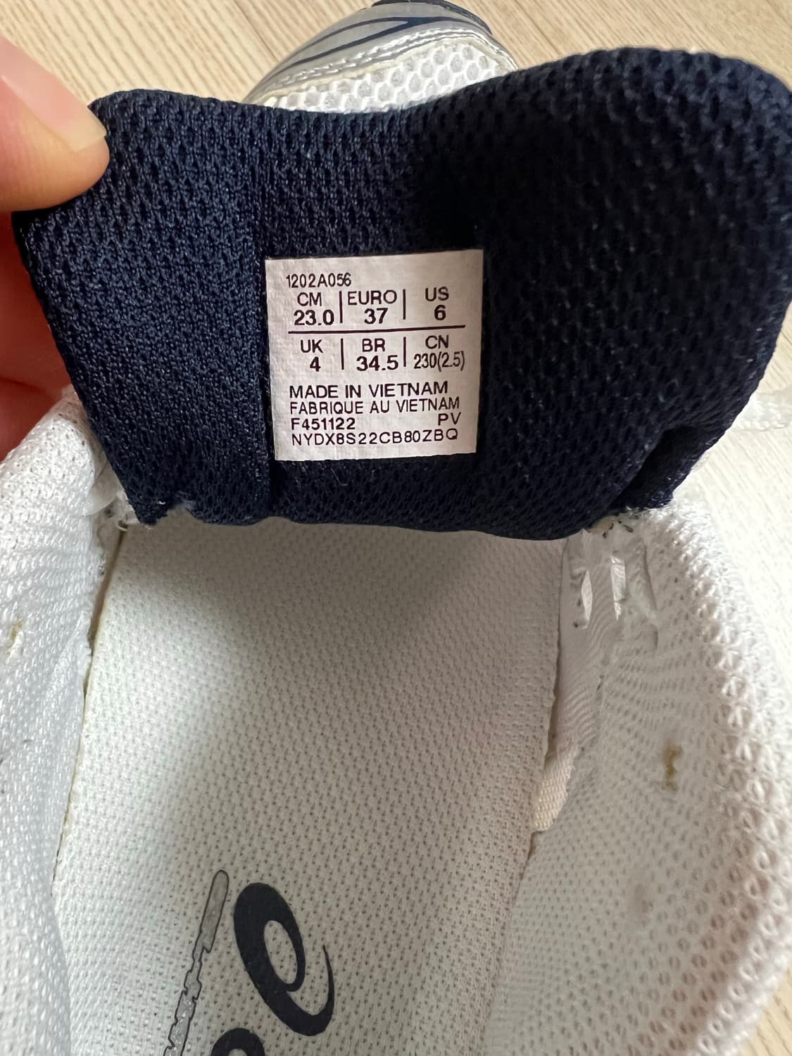 아식스 젤카야노14 230사이즈 상품이미지6