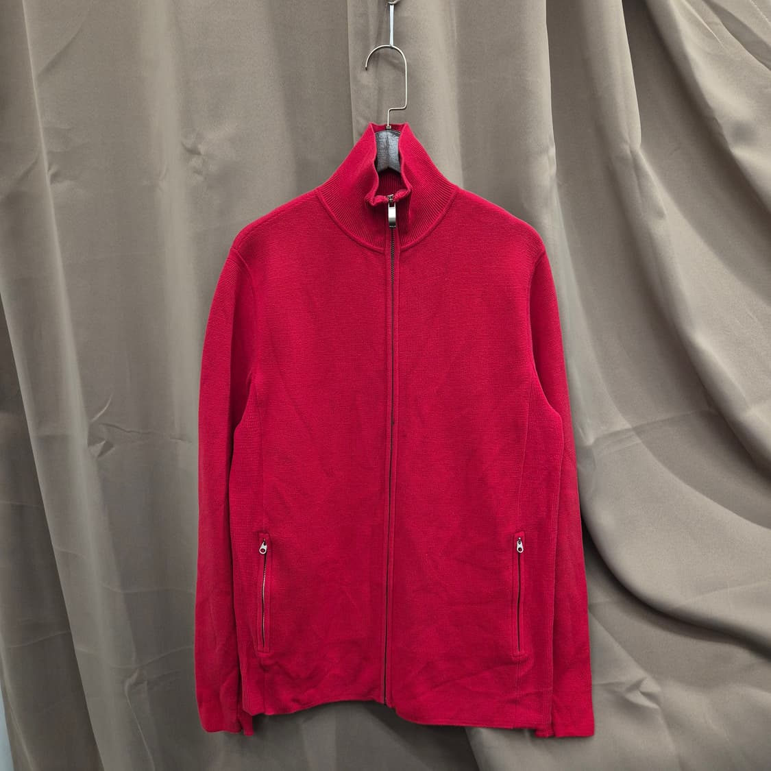 폴로 랄프로렌 코튼 니트 집업 S 상품이미지1