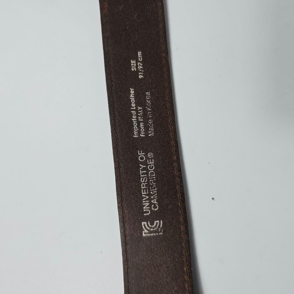 Cambridge Uni 가죽 벨트 상품이미지2