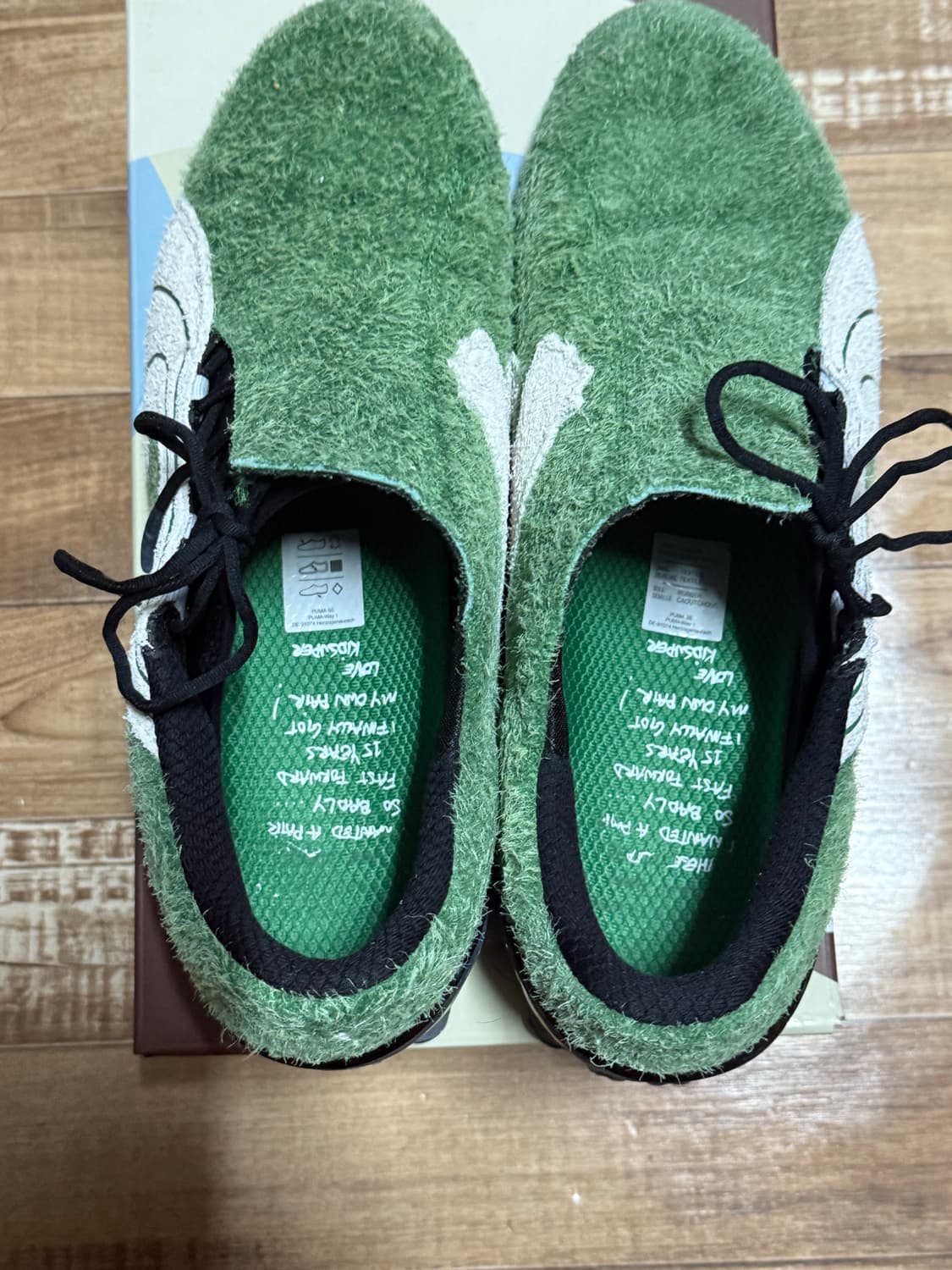 푸마 x 키드슈퍼 V-S1 아카이브 그린 화이트 290 상품이미지5