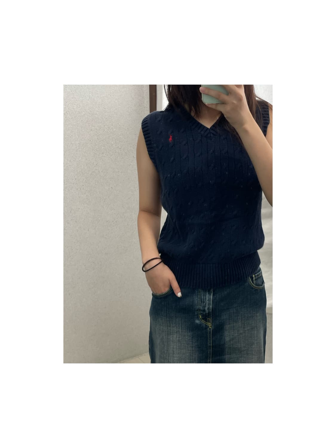 Polo vest 상품이미지1