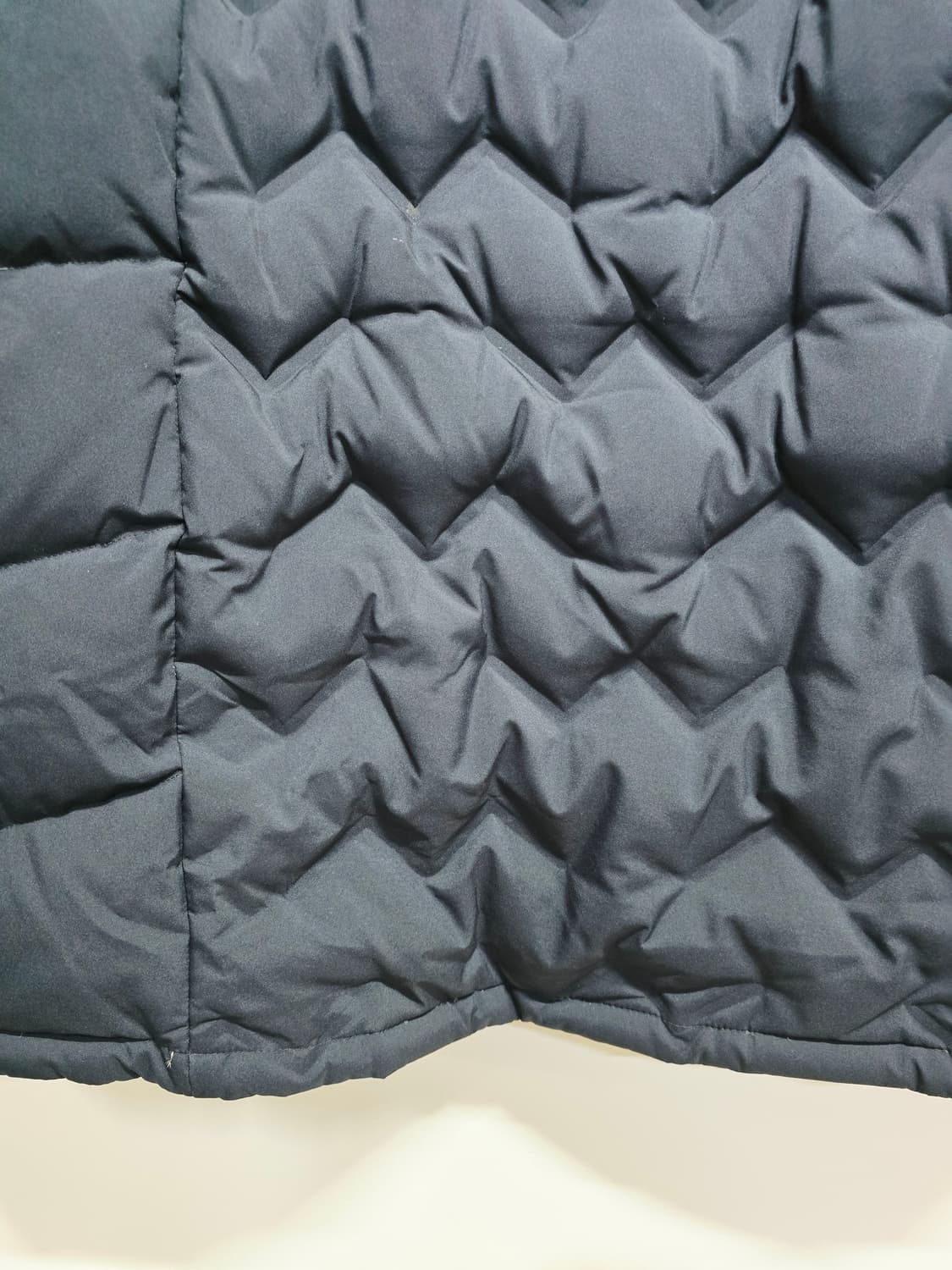 프로월드컵 PWX 헤링본 롱패딩 네이비 여성105 상품이미지6