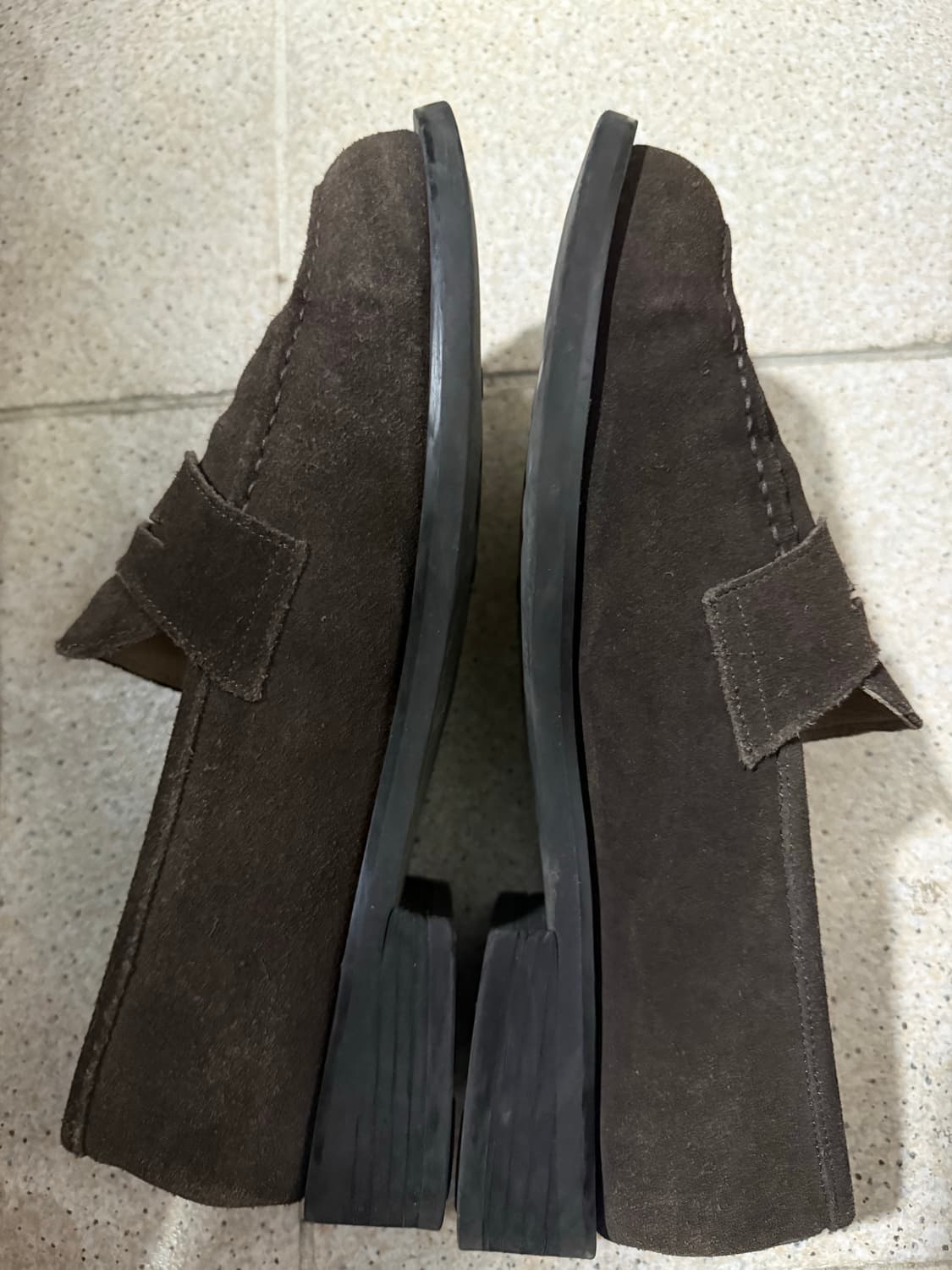 커스텀에이드 4cm 스웨이드 페니로퍼 피어슨 280 상품이미지3
