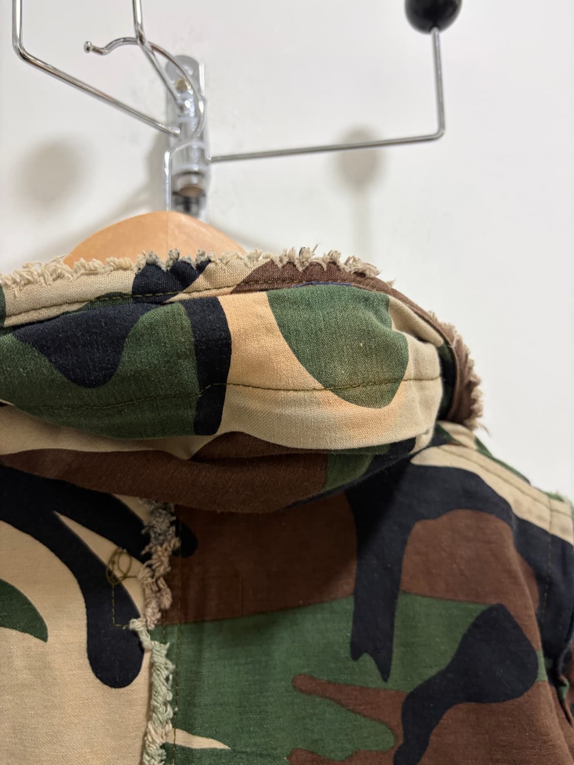 K.U.I 밀리터리 카모 투웨이 자켓 상품이미지10