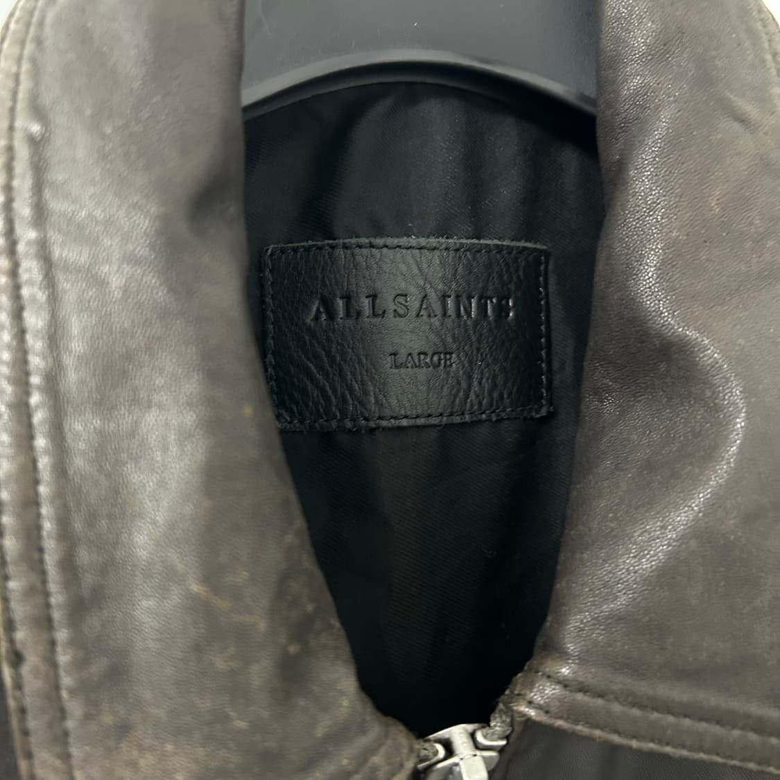 올세인츠 양가죽 투웨이 바이커 자켓 상품이미지7