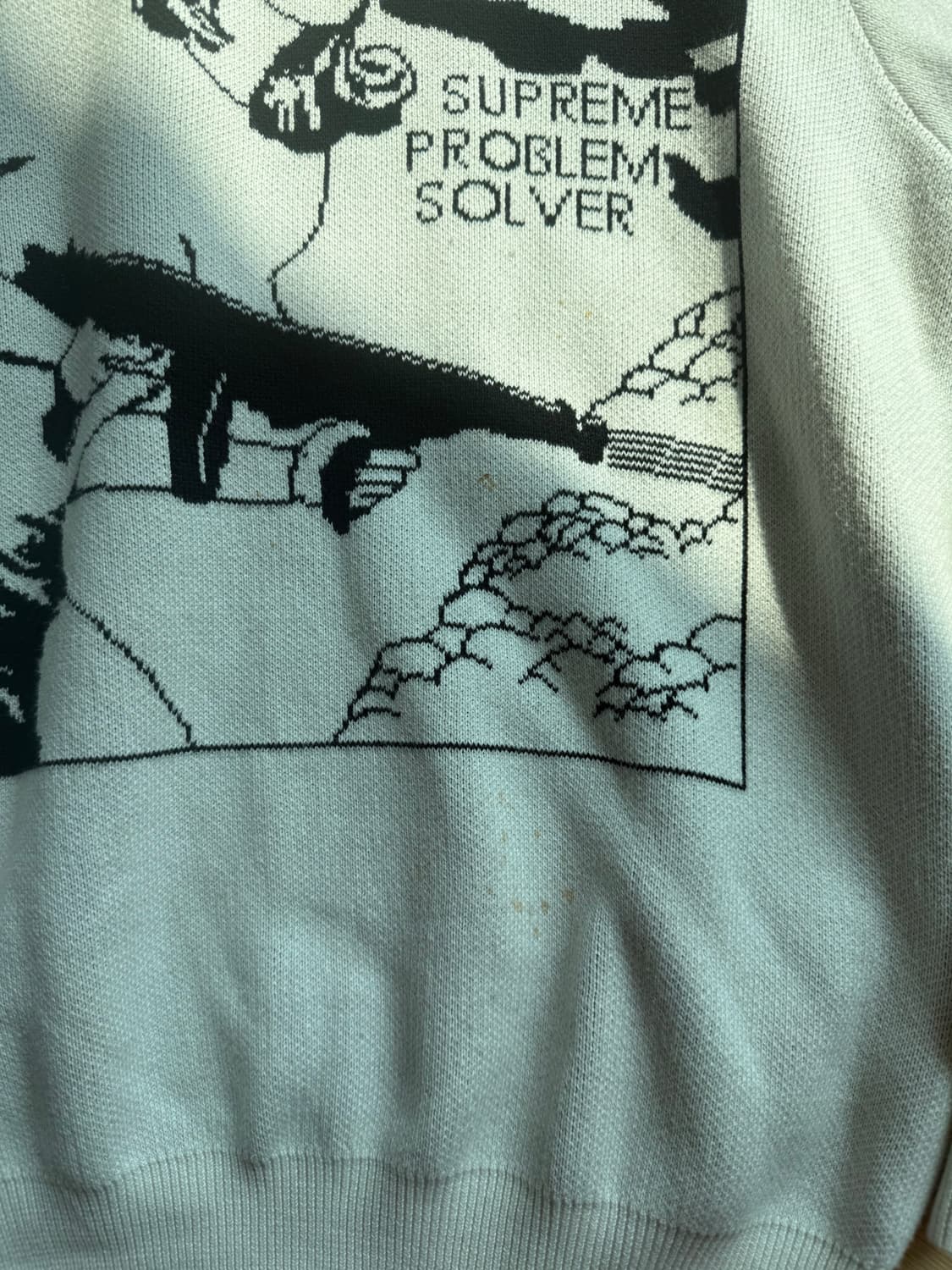 [L] 슈프림 2015 Solver Problem 스웨터 상품이미지8