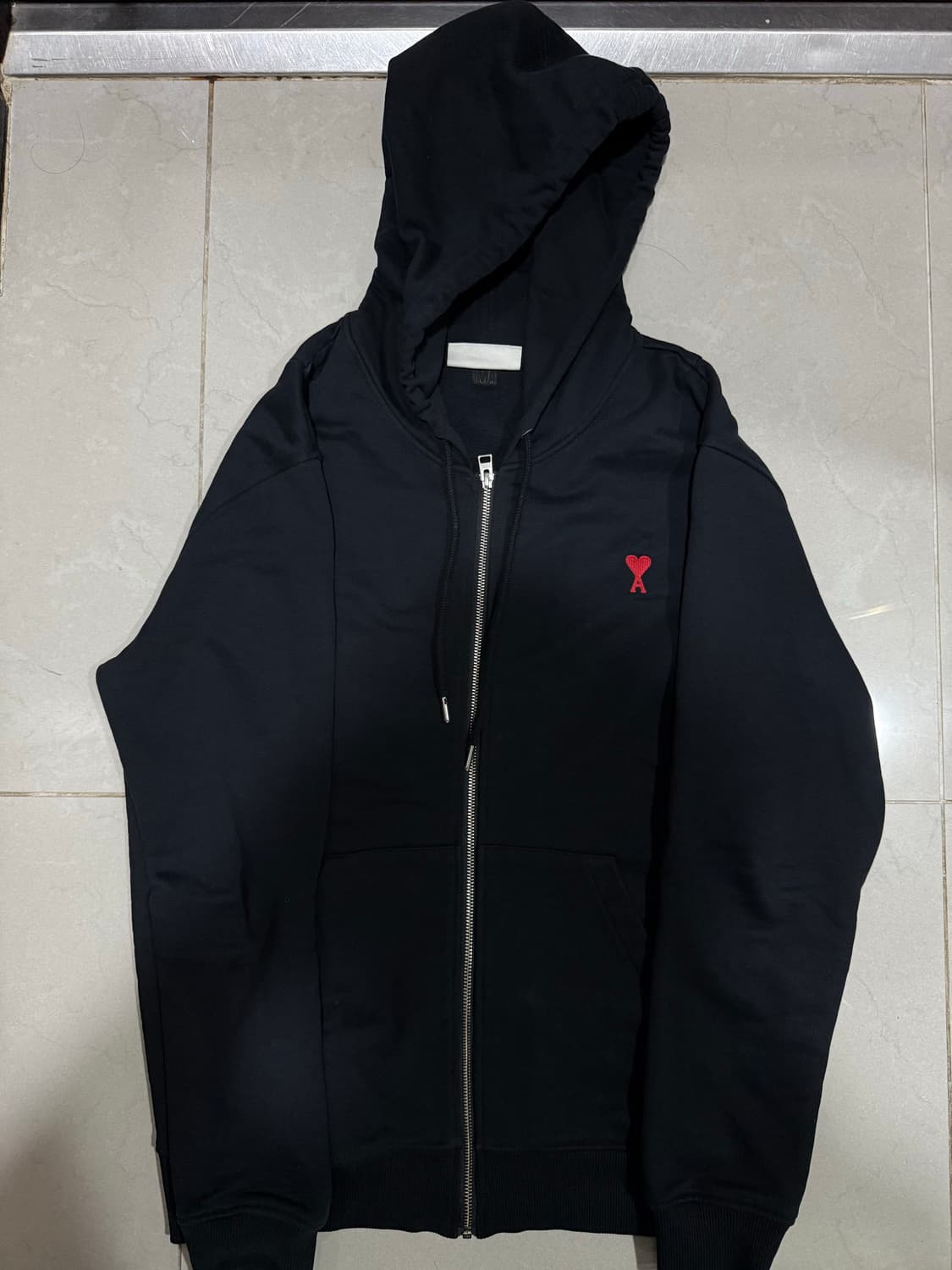 아미 스몰로고 후드집업 XL 상품이미지1