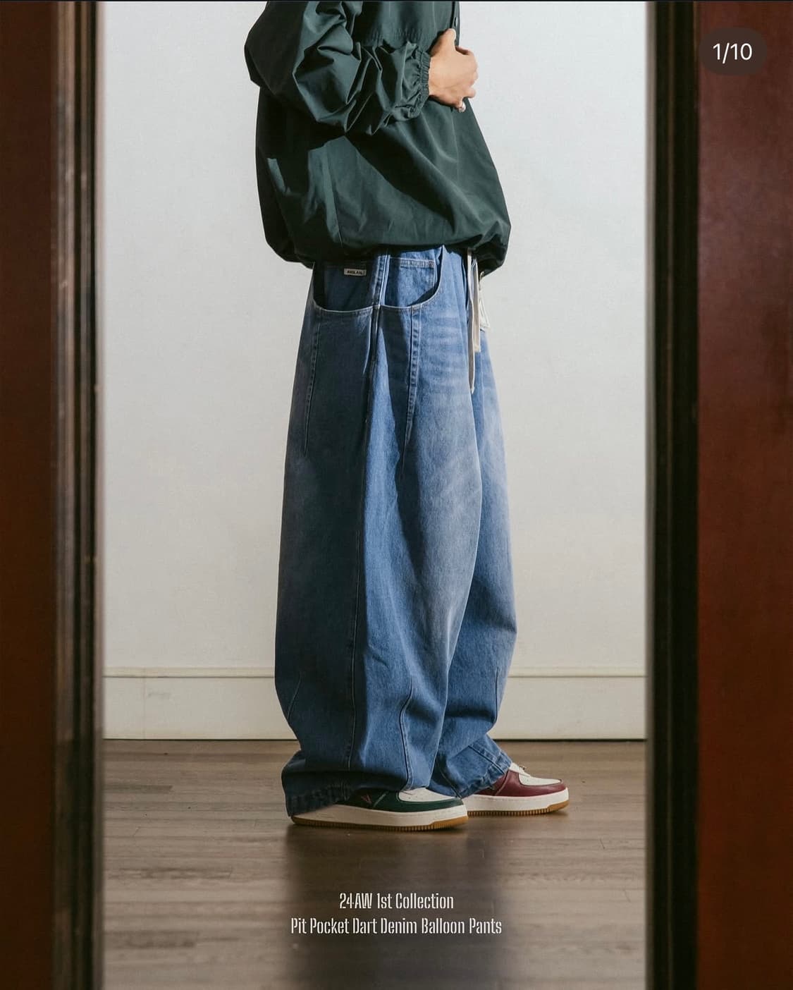 앵글런 벌룬 청바지 상품이미지3