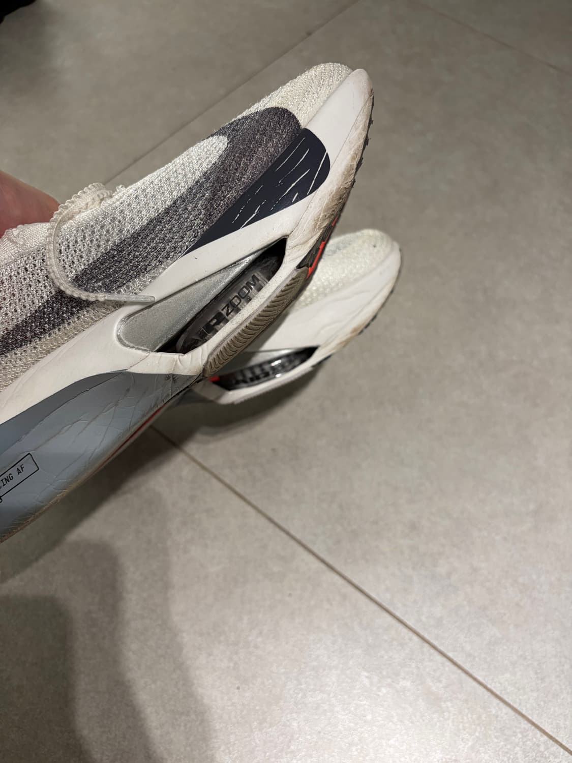 나이키 알파플라이 3  화이트 퓨어 플레티넘 275 상품이미지4