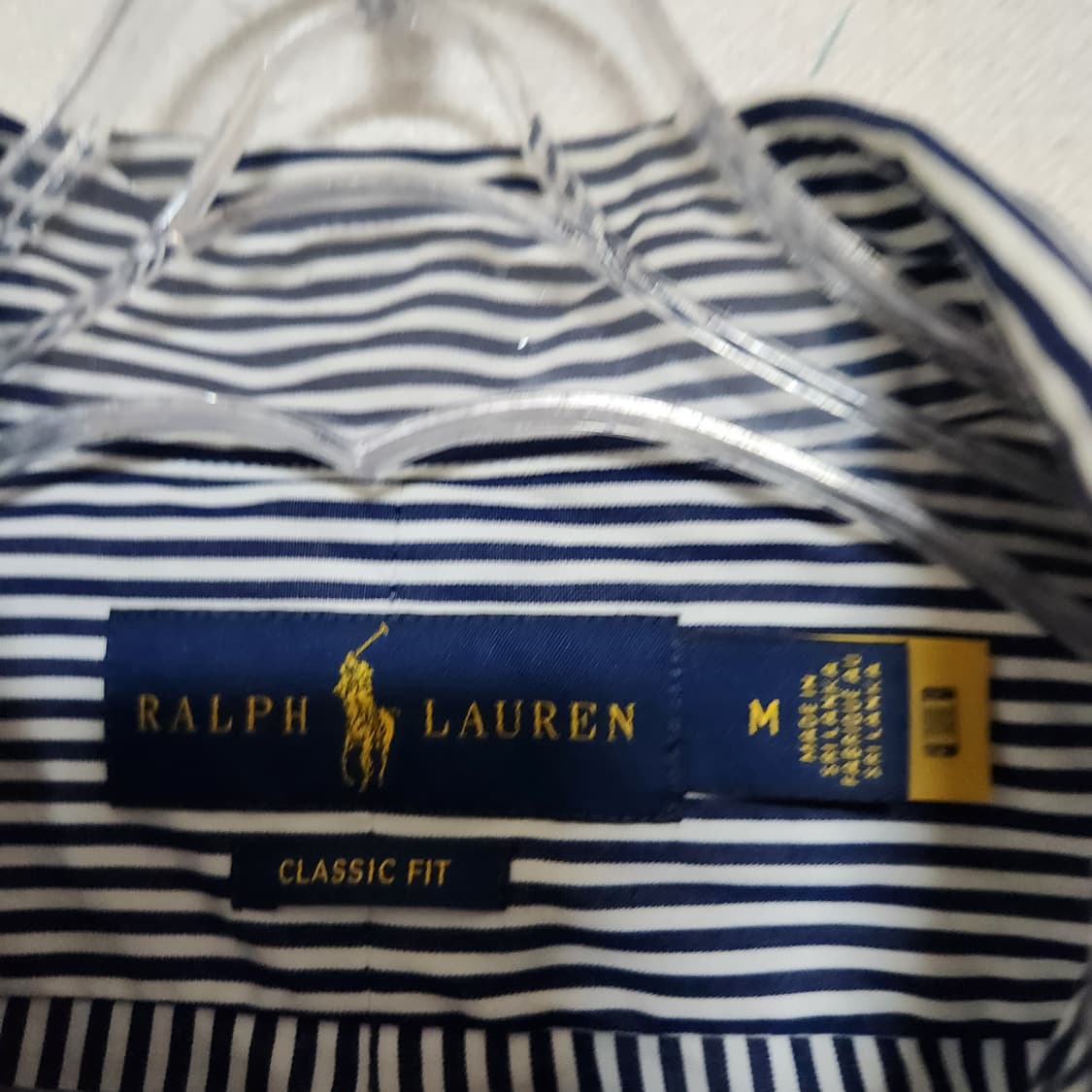 폴로랄프로렌 체크 남방 M 클래식핏 상품이미지4