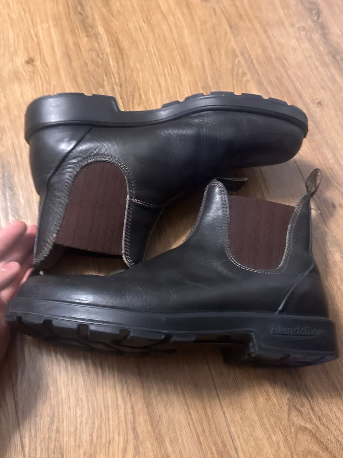 블런드스톤 600 블랙 첼시 부츠 8.5사이즈 상품이미지5
