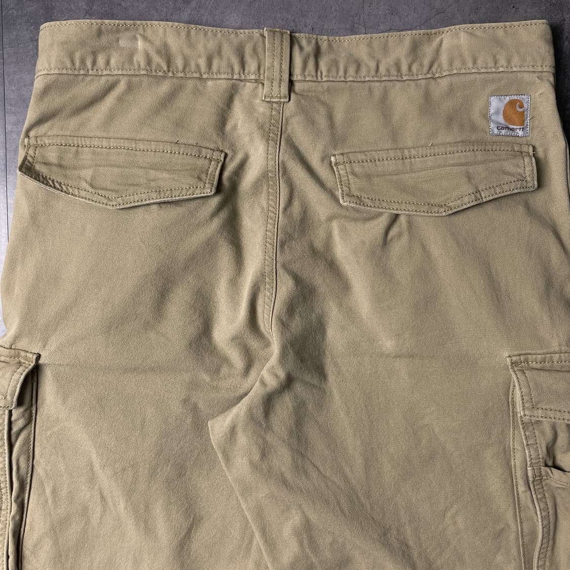 CARHARTT 칼하트 빈티지 베이지 카고 워크 팬츠 A00974 상품이미지7