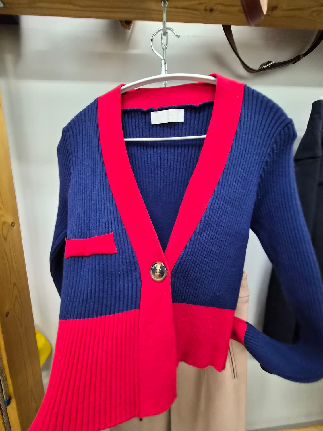 골지 엣지가디건. 오즈세컨스판배기 상품이미지2