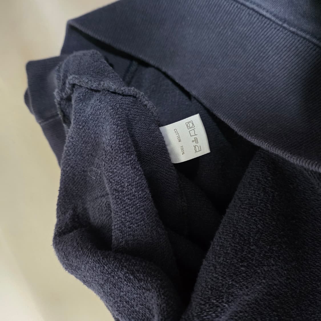 [XL] HDEX 에이치덱스 로고 스웨트 후드티 네이비 상품이미지6