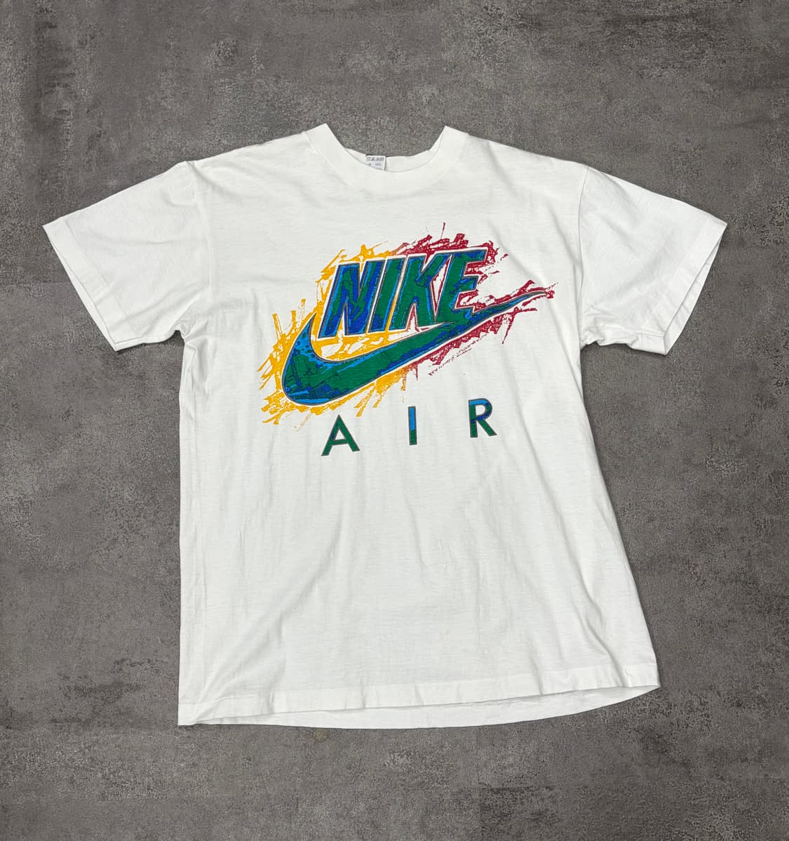 90s 나이키 AIR 흰색 반팔 티셔츠 상품이미지1