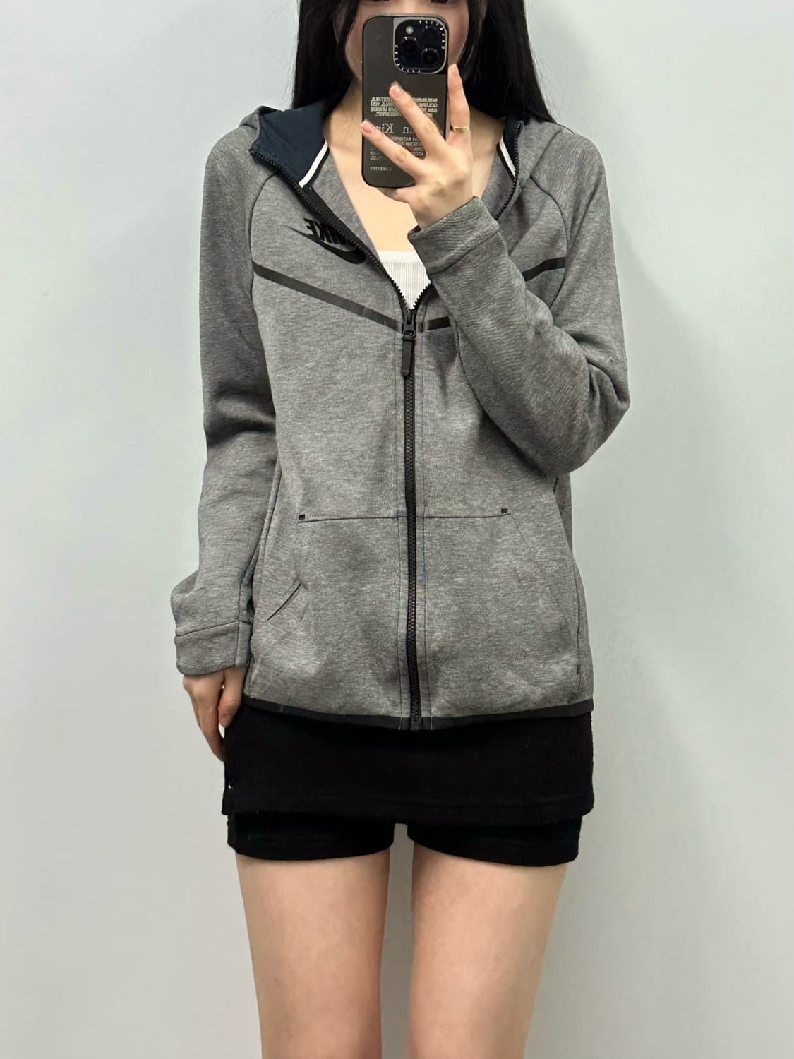 나이키 테크팩 그레이 후드집업 상품이미지1