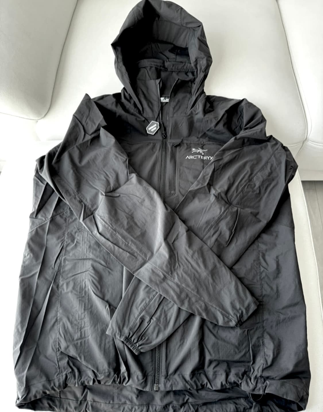 급처 아크테릭스 스쿼미시 후디 바람막이 블랙 상품이미지2