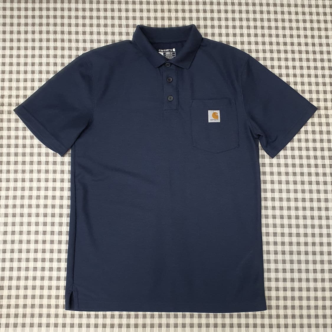 칼하트 반소매 카라티 남자95~100 상품이미지1