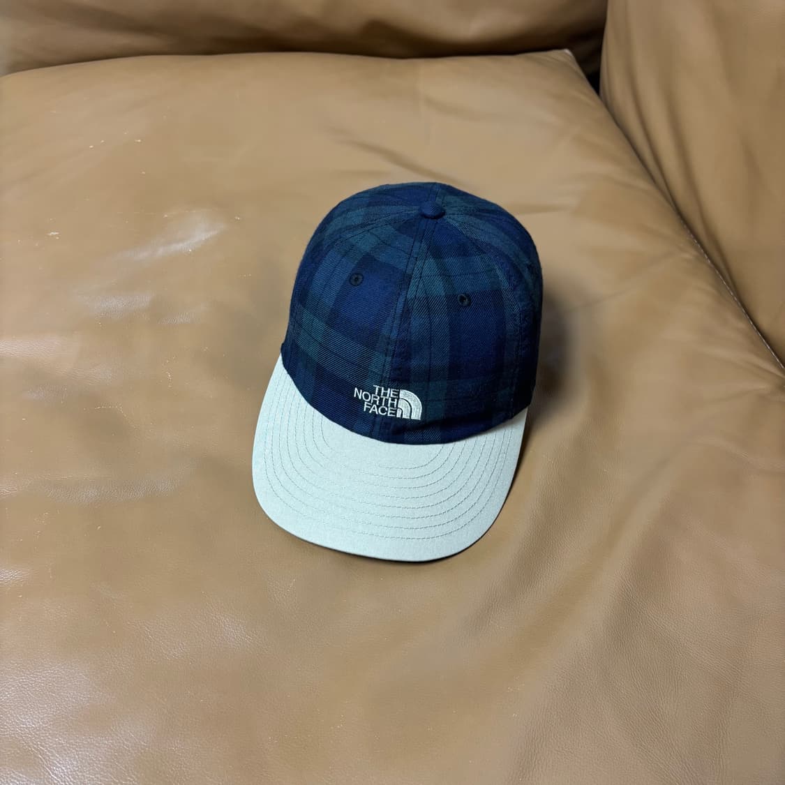 Nanamica 나나미카 노스페이스 퍼플라벨 타탄체크 6패널 볼캡 모자 상품이미지1